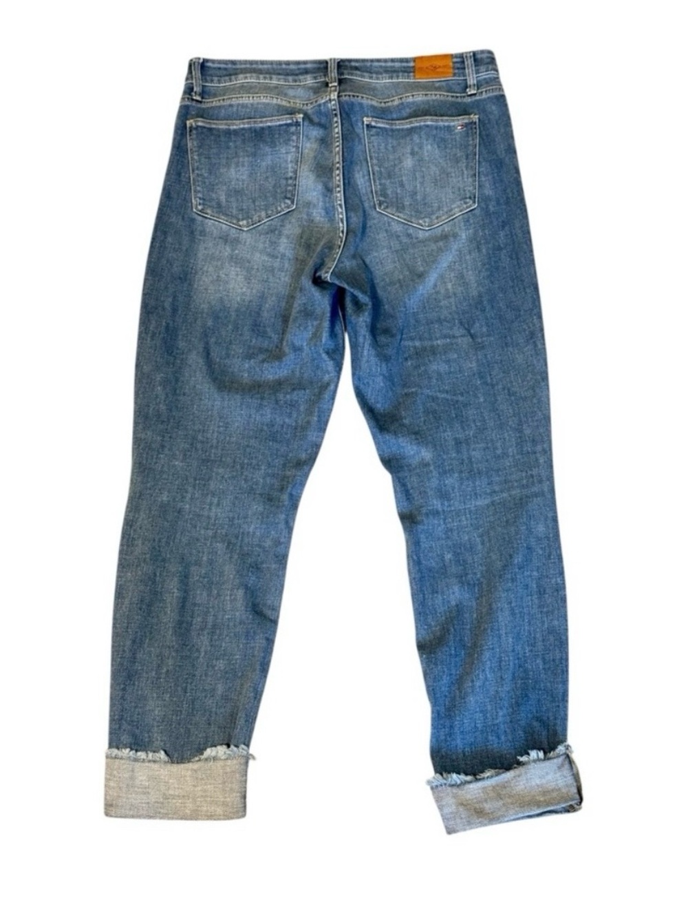 Tommy Hilfiger Tribeca Skinny Jeans with Rolled Cuffs - Picture 3 of 7